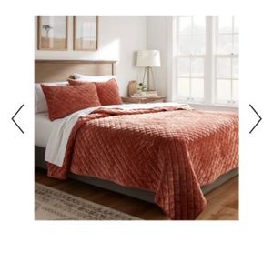 Threshold King Velvet comforter